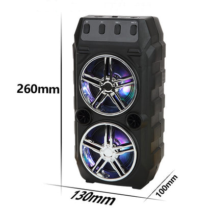 Wireless Bluetooth Dual Speakers Outdoor Portable Loud Speaker