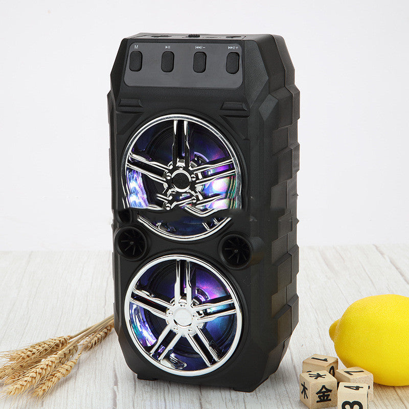 Wireless Bluetooth Dual Speakers Outdoor Portable Loud Speaker