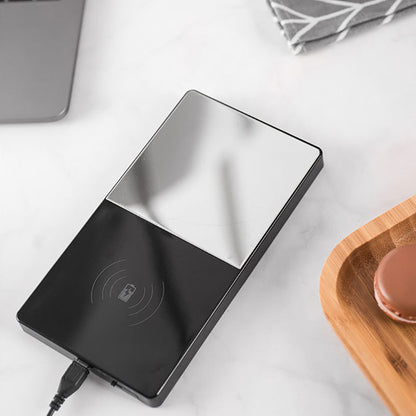 2 In 1 Heating Mug Cup Warmer Electric Wireless Charger For Home Office